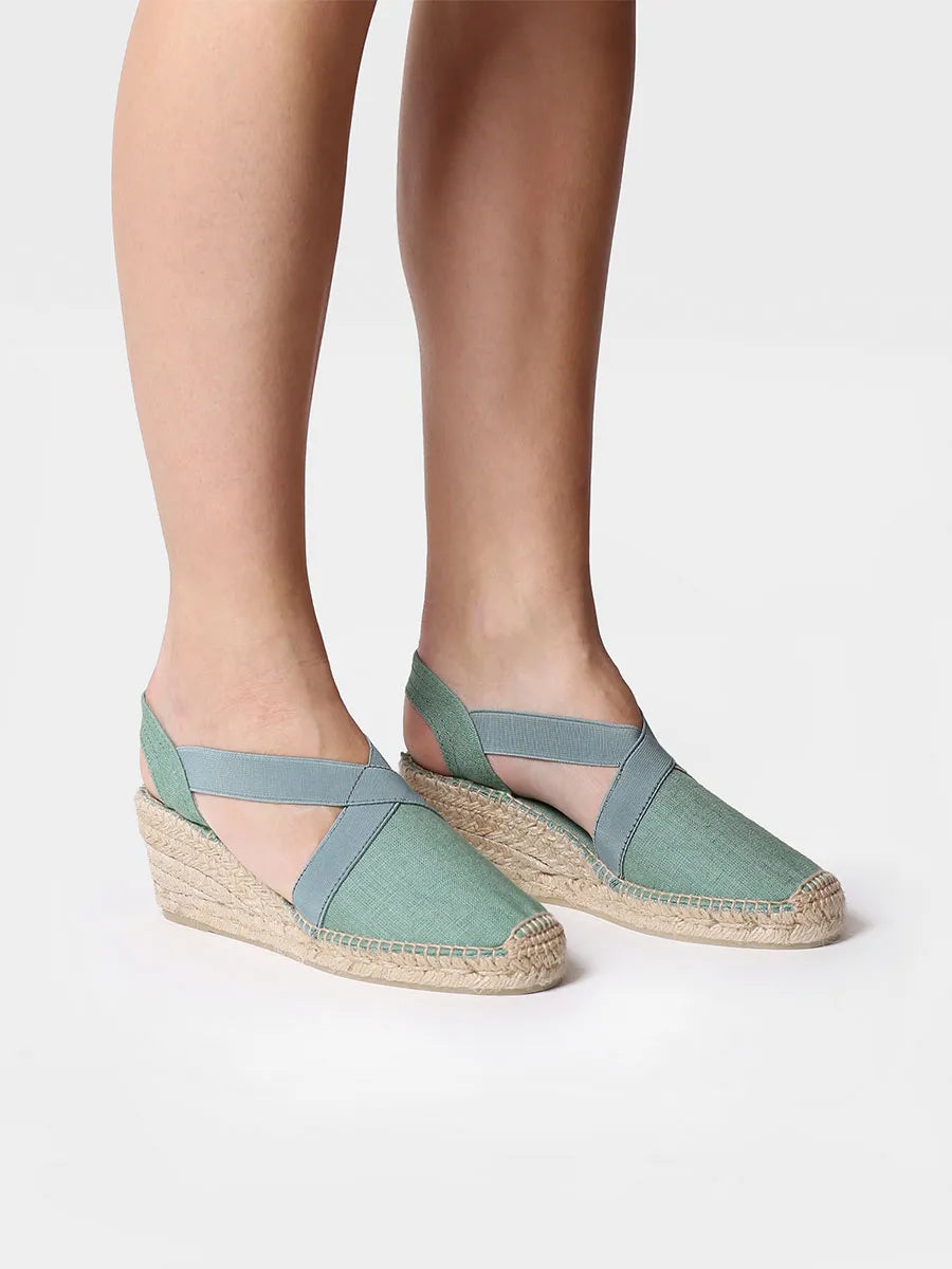 Toni Pons Ter TER espadrille vegan compensée lin