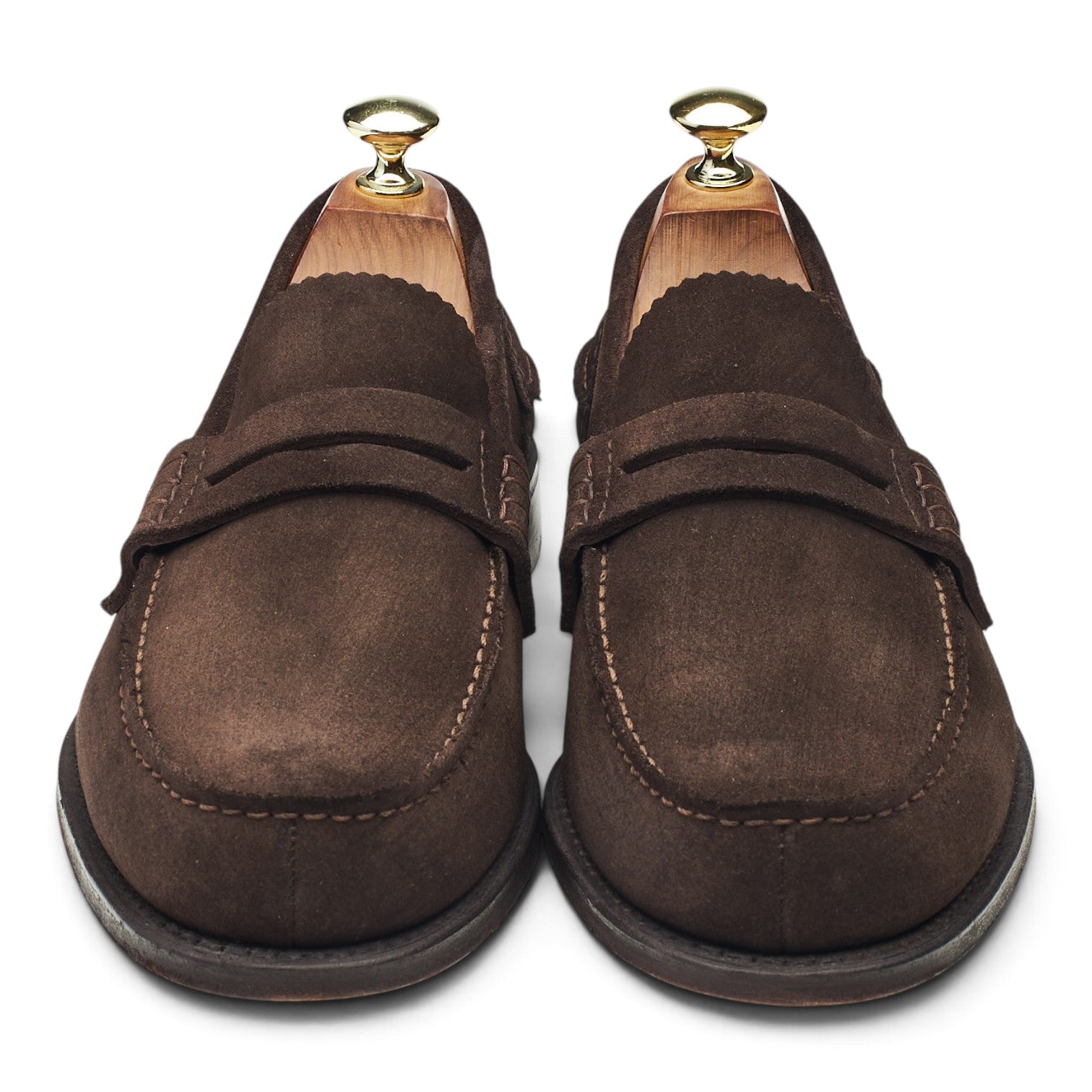 Church's Pembrey mocassins daim marron pointure 7.5