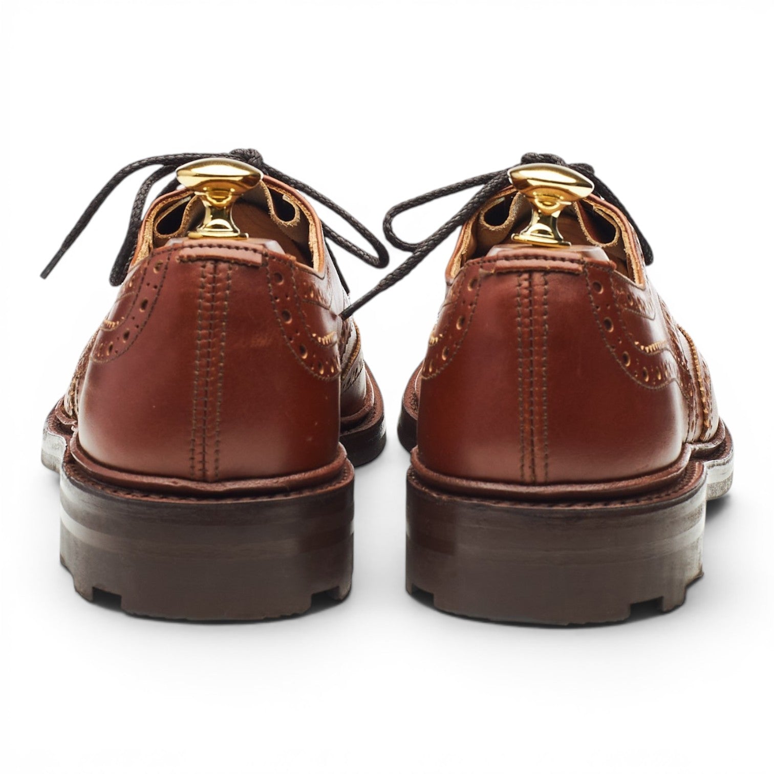 Tricker's Bourton derbies cuir marron UK 6
