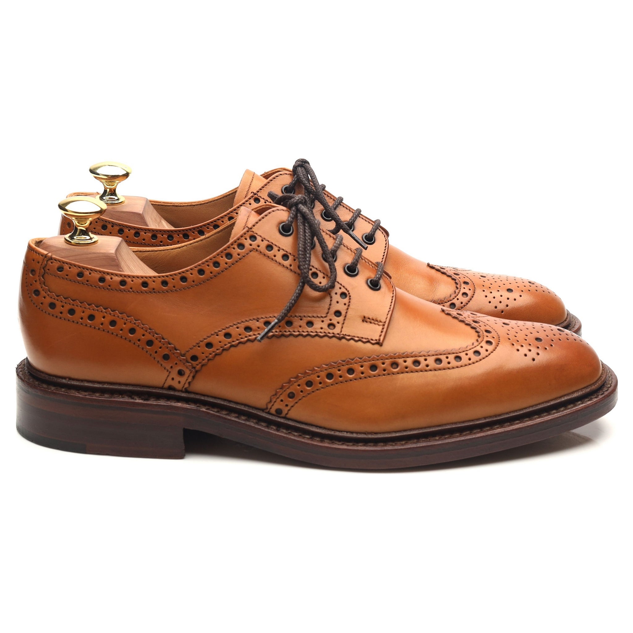 Loake 1880 Chester 2 derby cuir marron UK 8