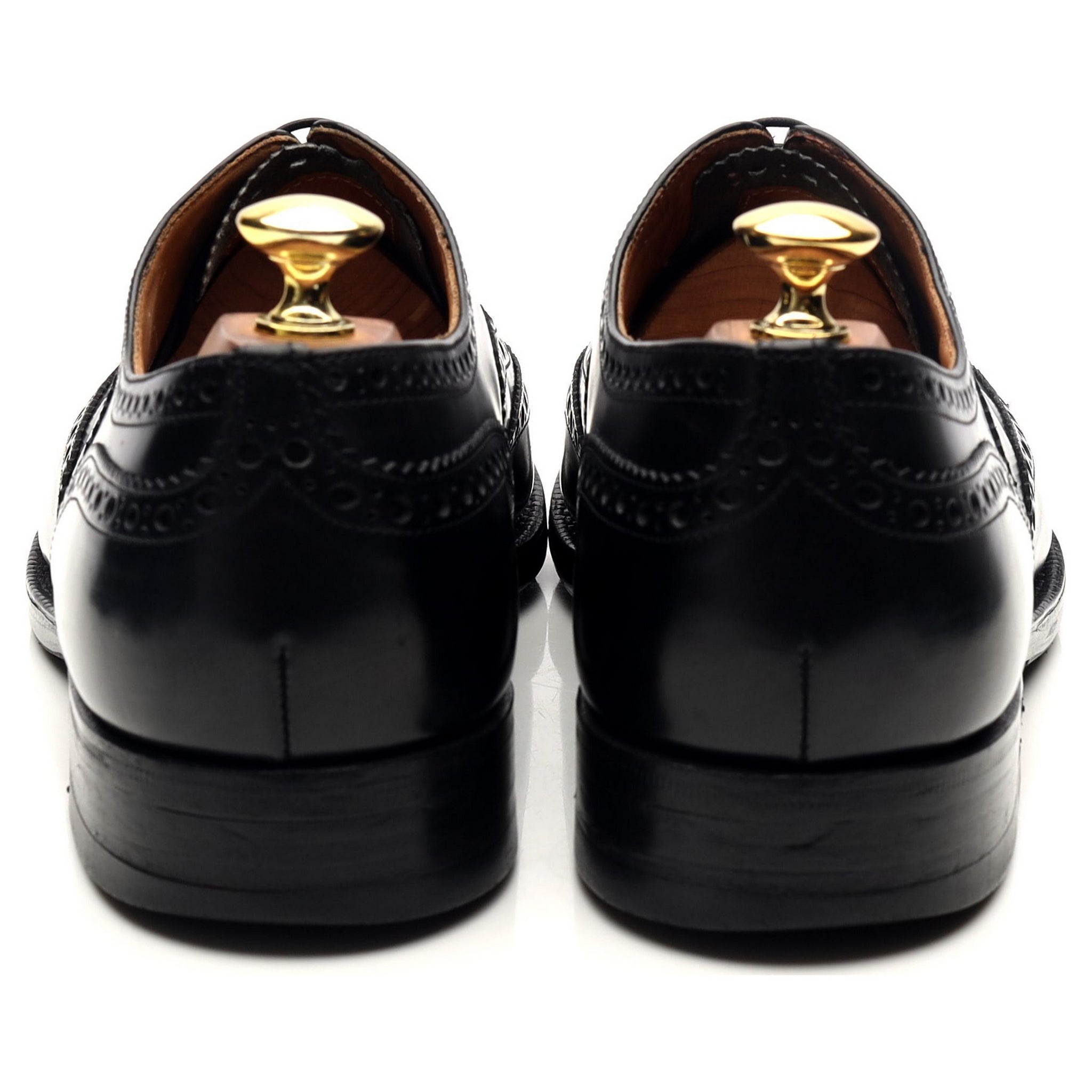 Church's Burwood oxford cuir noir UK 8.5 G