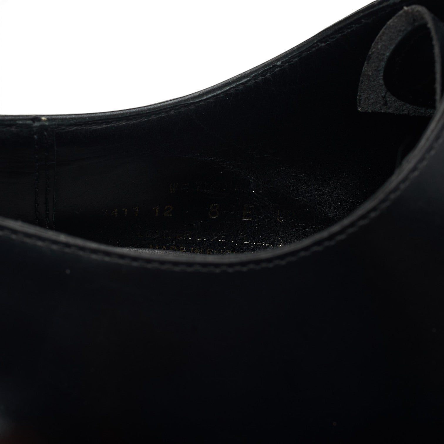 Crockett & Jones Weymouth oxford cuir noir UK 8