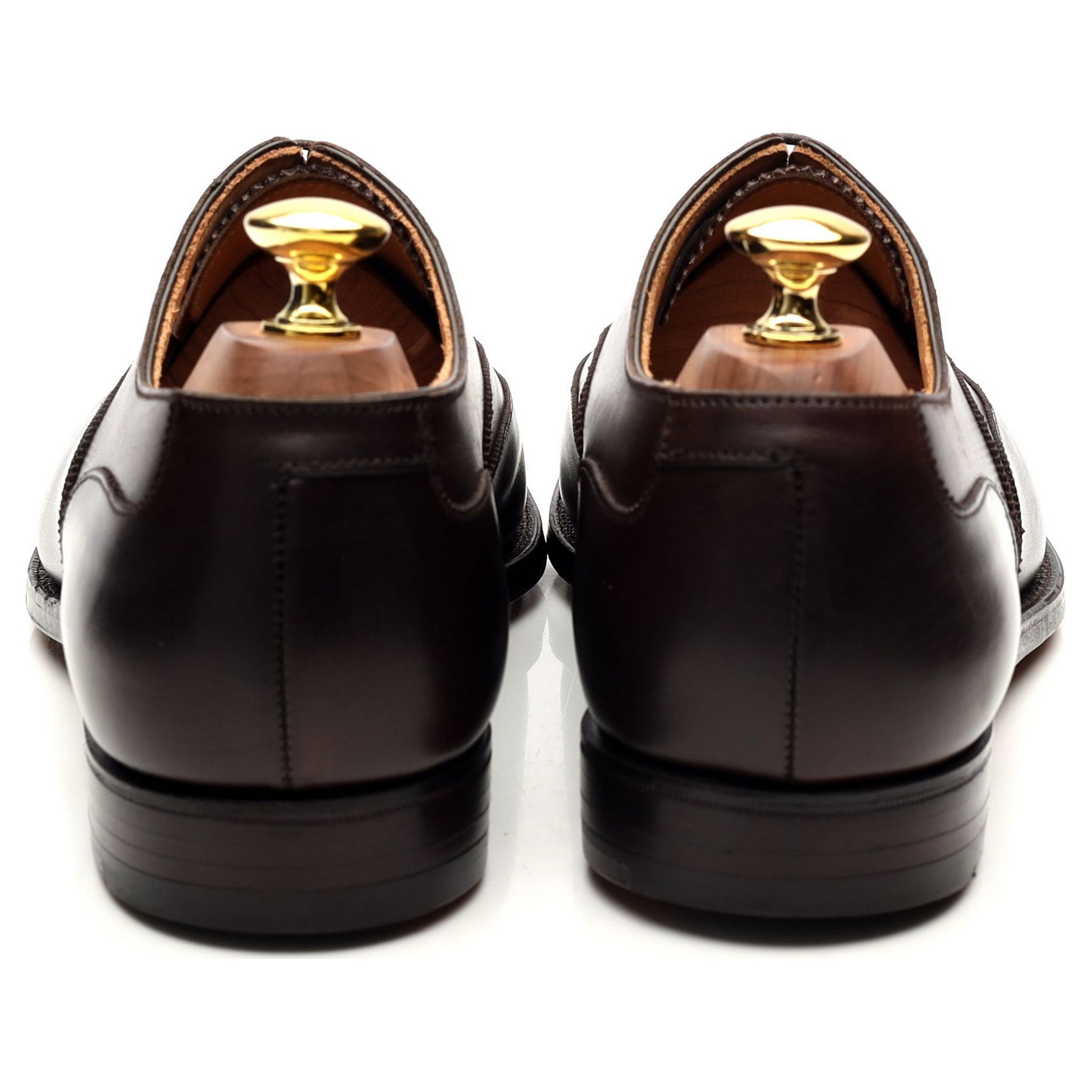 Crockett & Jones Tunbridge oxford cuir marron pointure UK 8