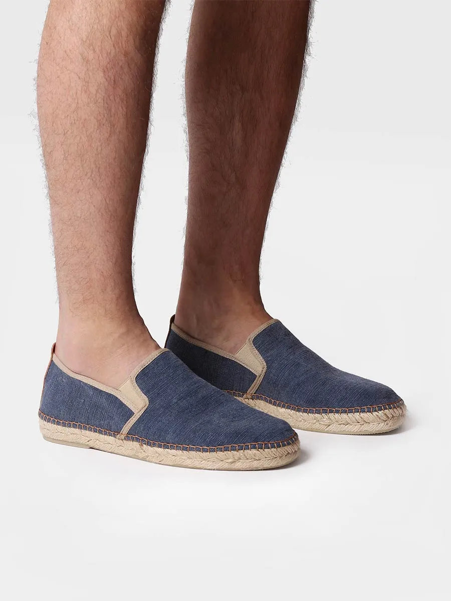 Toni Pons Dallas espadrilles toile homme bleu marine