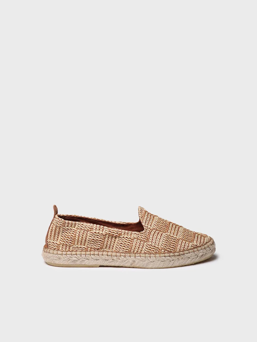 Toni Pons Darwin espadrille homme raphia fermée