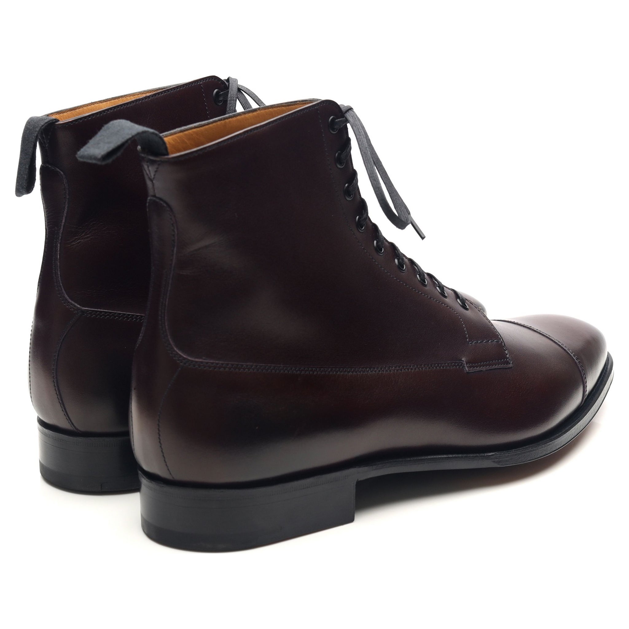 Edward Green Albion bottines cuir bordeaux UK 8