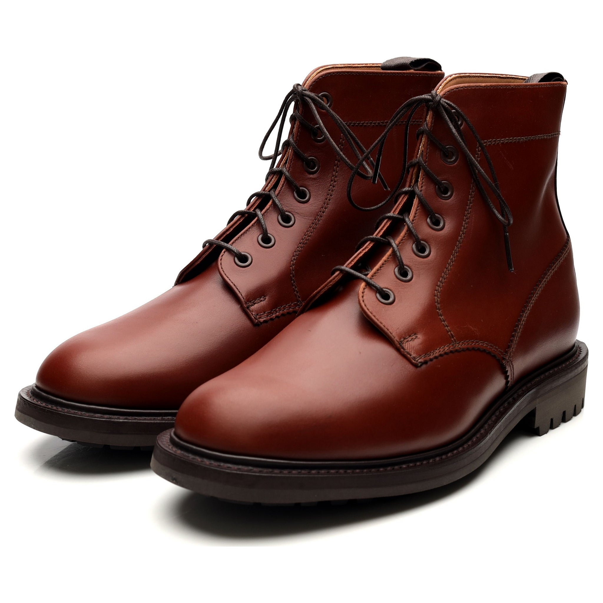 Sanders Kelso boots cuir marron UK 9