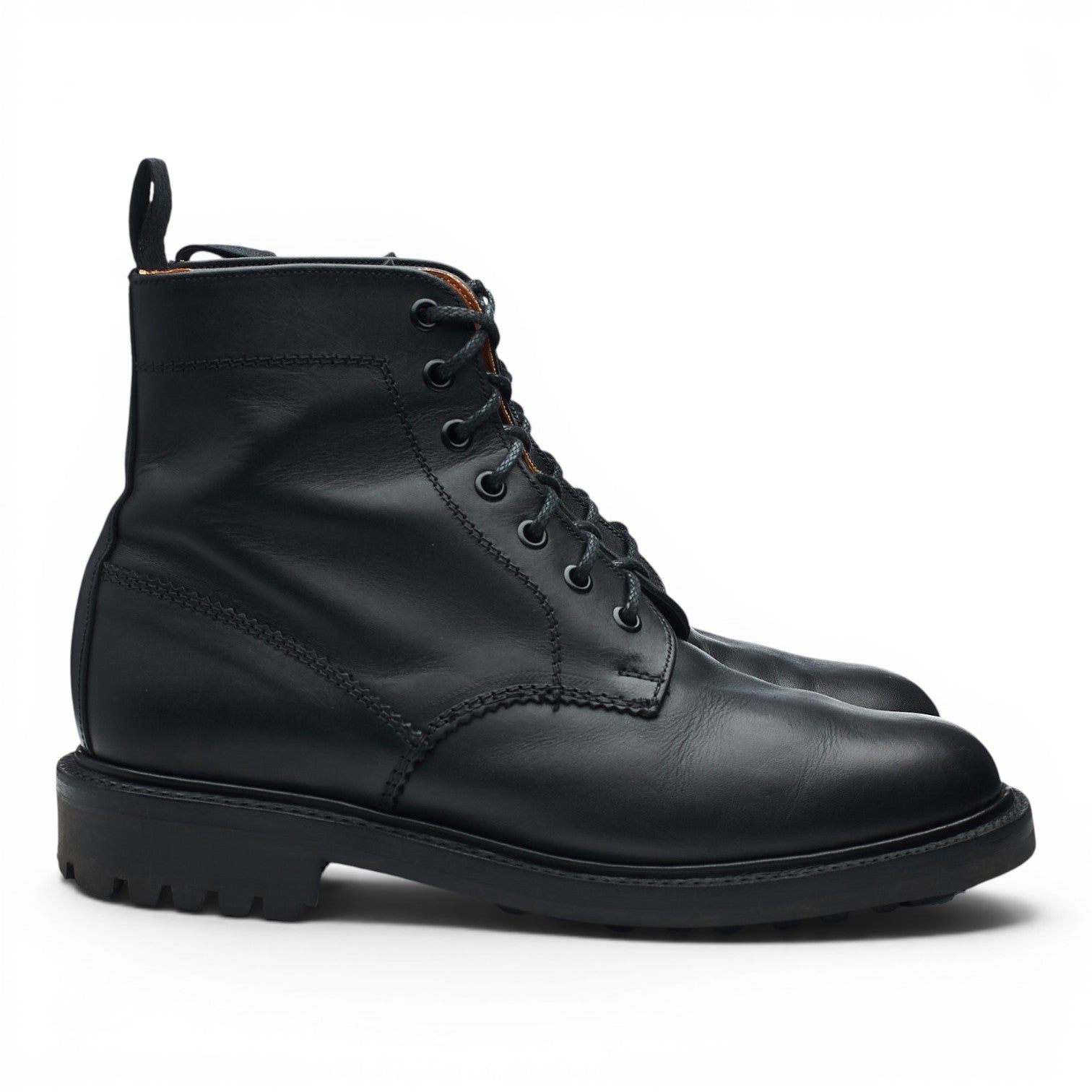 Sanders Kelso bottines cuir noir pointure UK 7.5