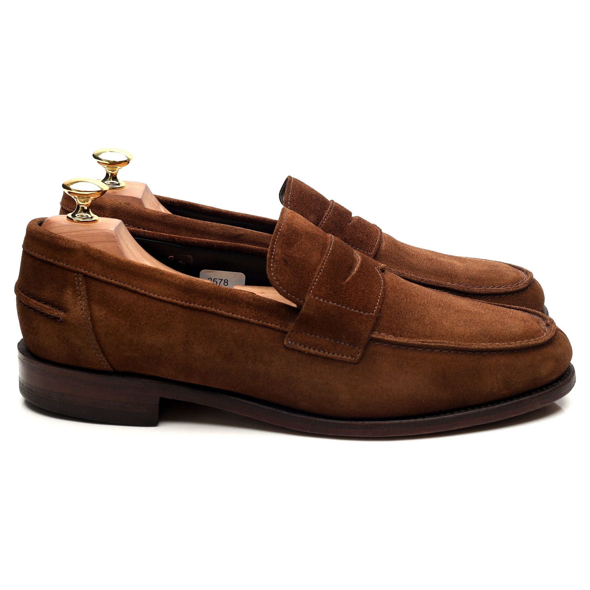 Herring Broadway mocassins daim marron 43