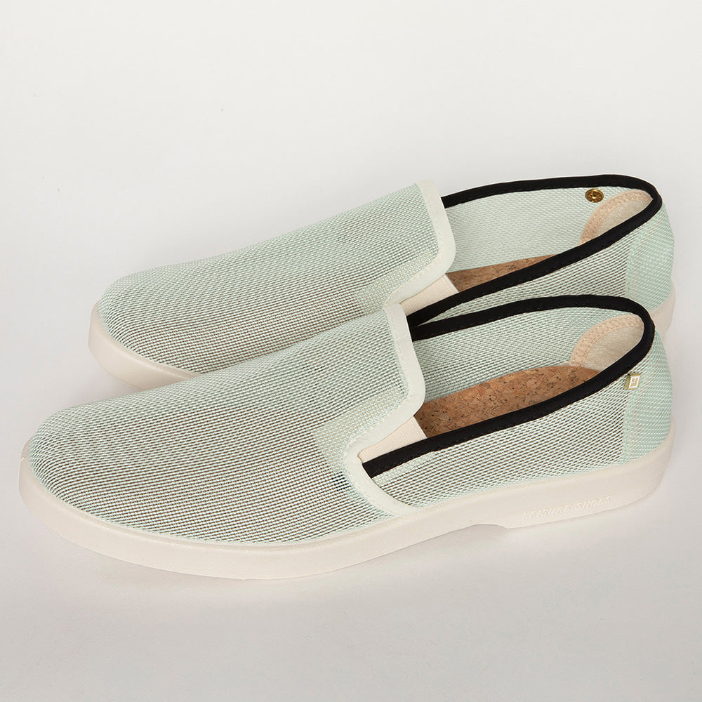 Rivieras Classic Recif espadrilles vert d’eau mesh