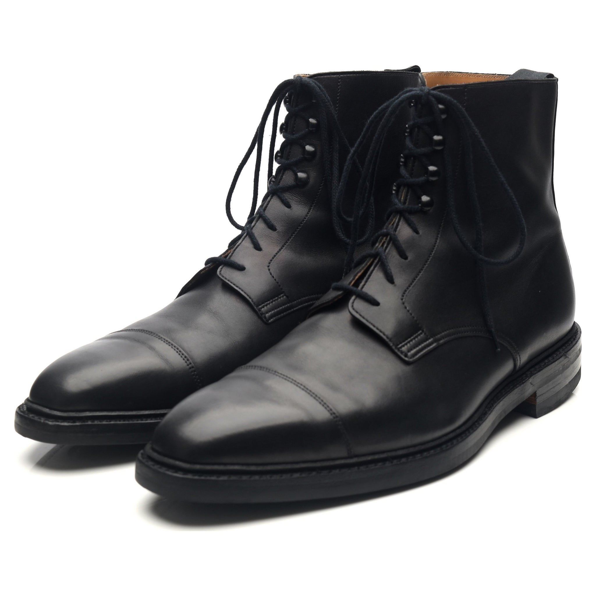 Crockett & Jones Northcote boots cuir noir pointure UK 10.5