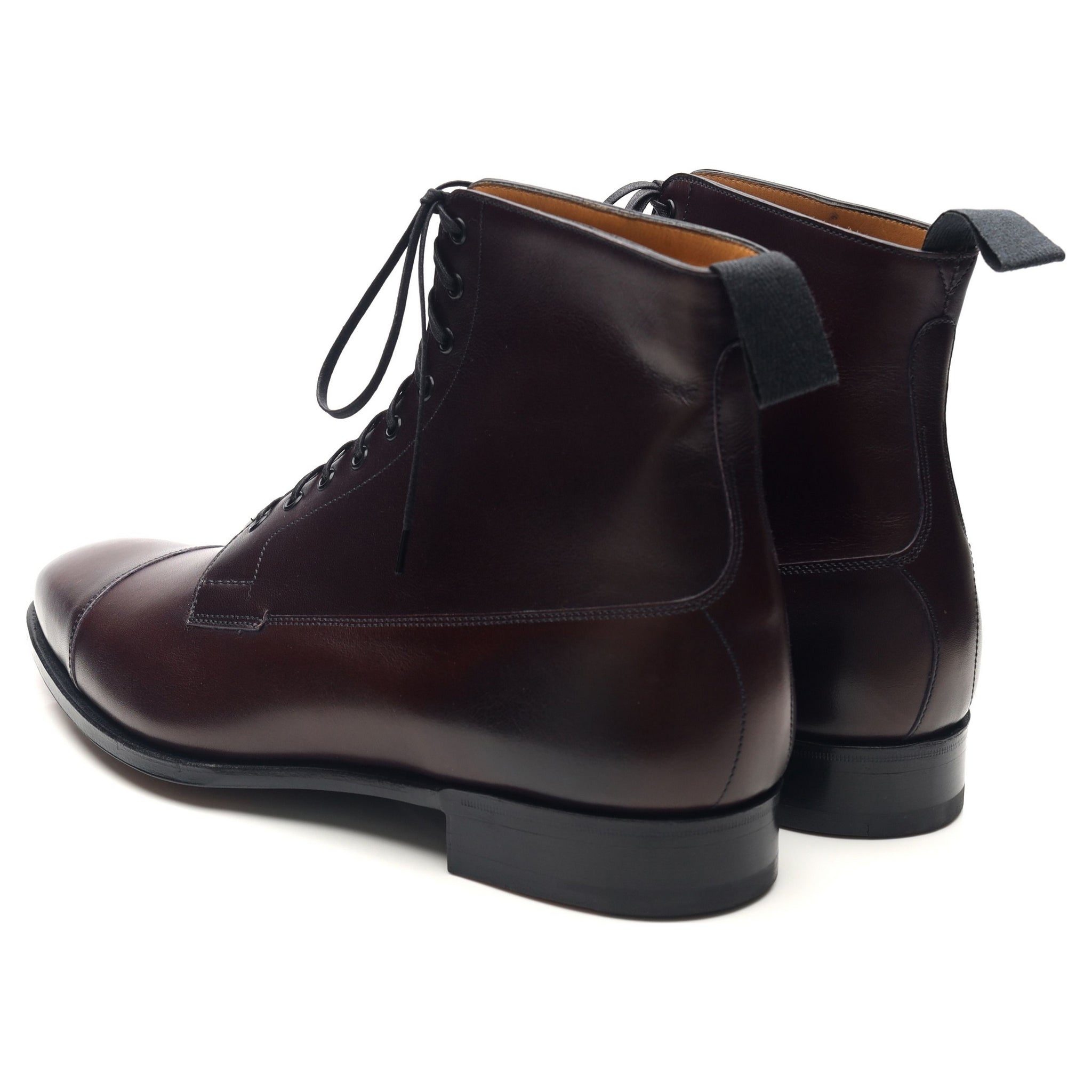 Edward Green Albion bottines cuir bordeaux UK 8