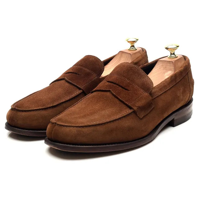 Herring Broadway mocassins daim marron 43