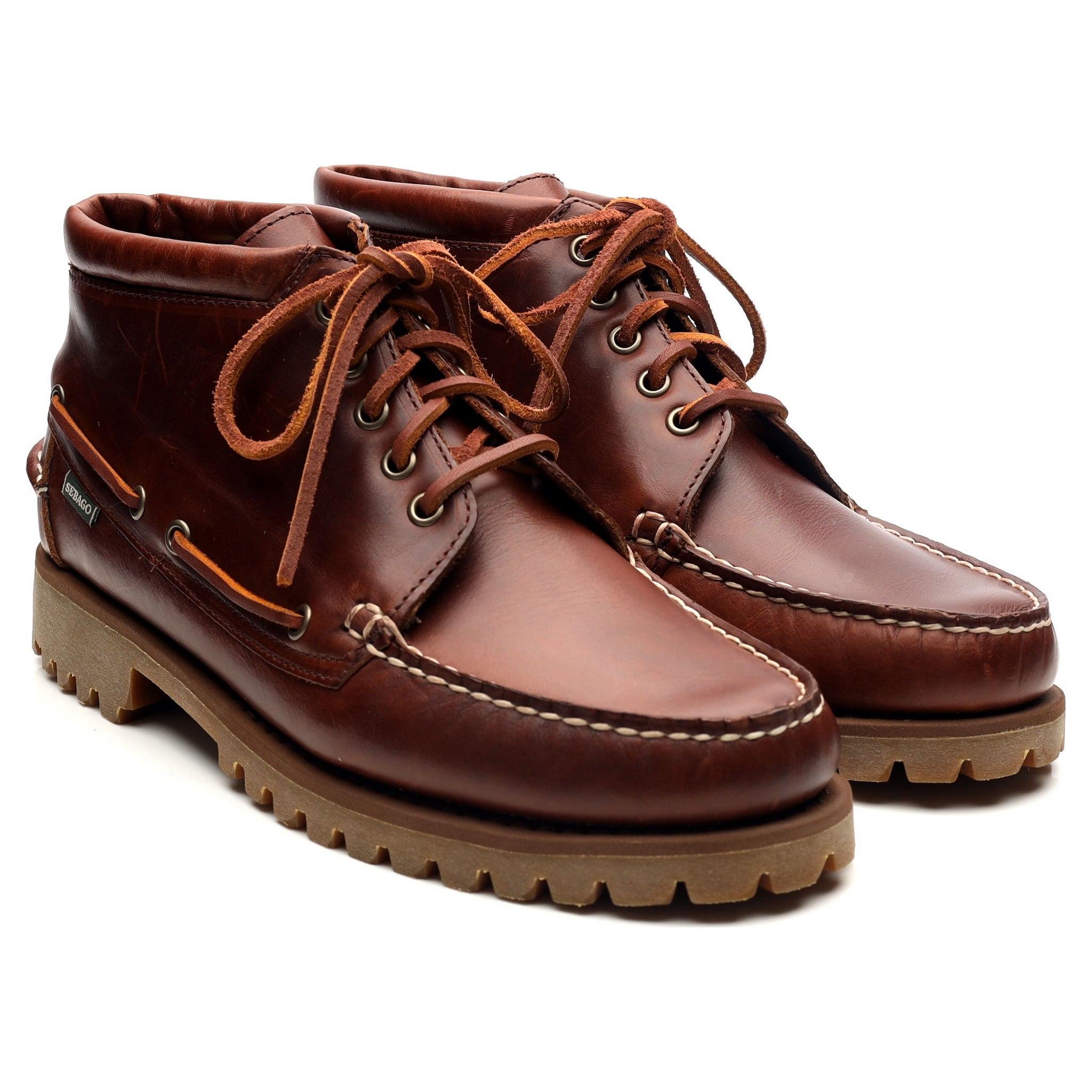 Sebago Ranger boots cuir marron 9