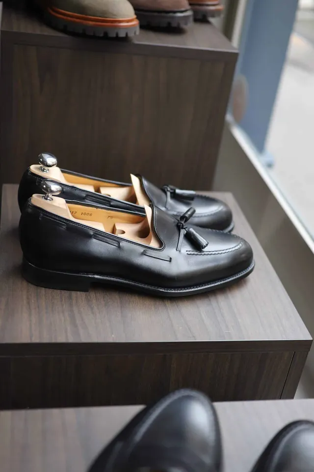 Malfroid Goodwood mocassin glands cuir veau cousu Goodyear
