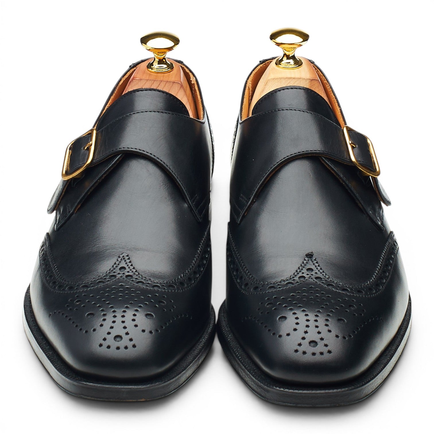 Crockett & Jones Chalfont monk cuir noir pointure 41