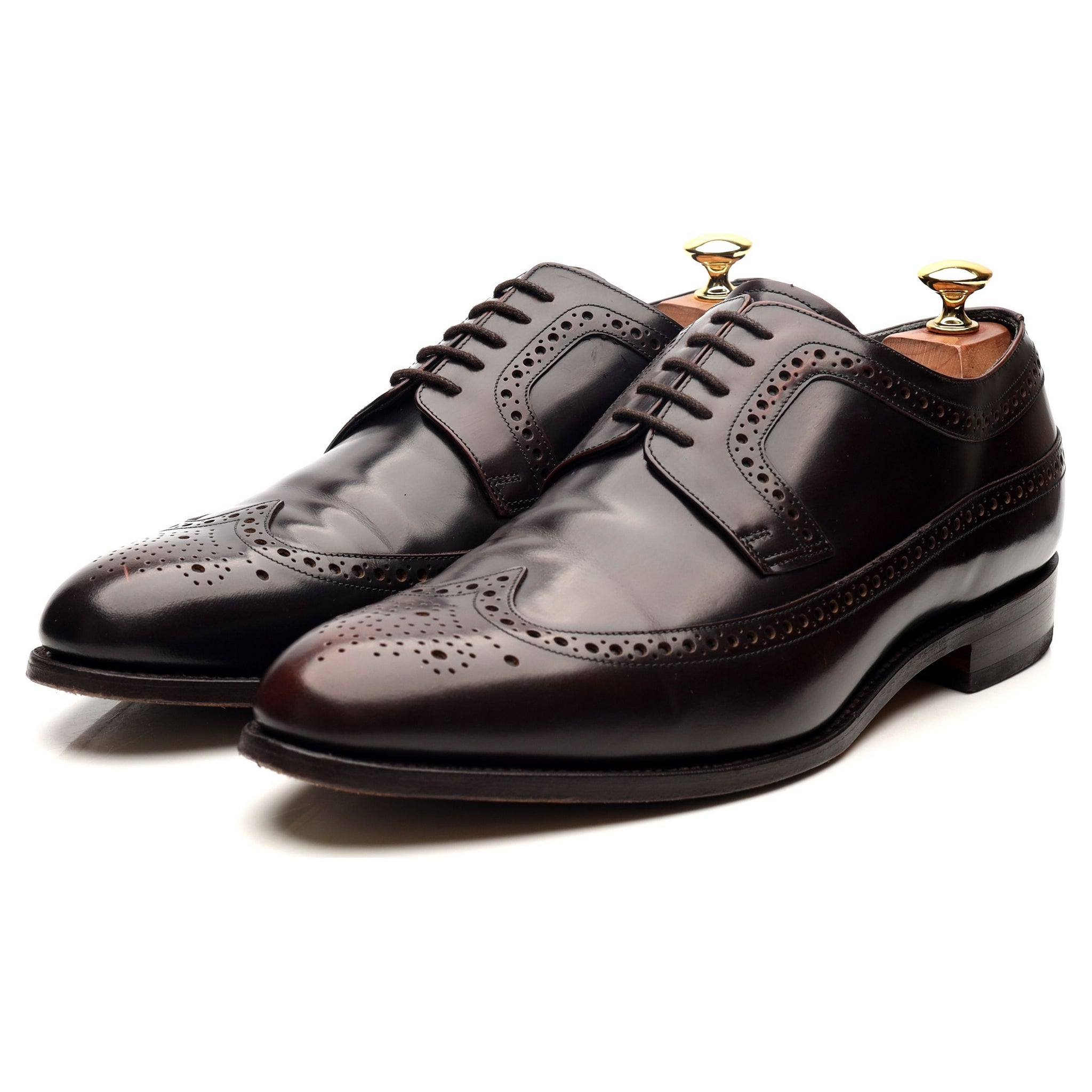 Barker Woodbridge Derby cuir marron pointure UK 9.5