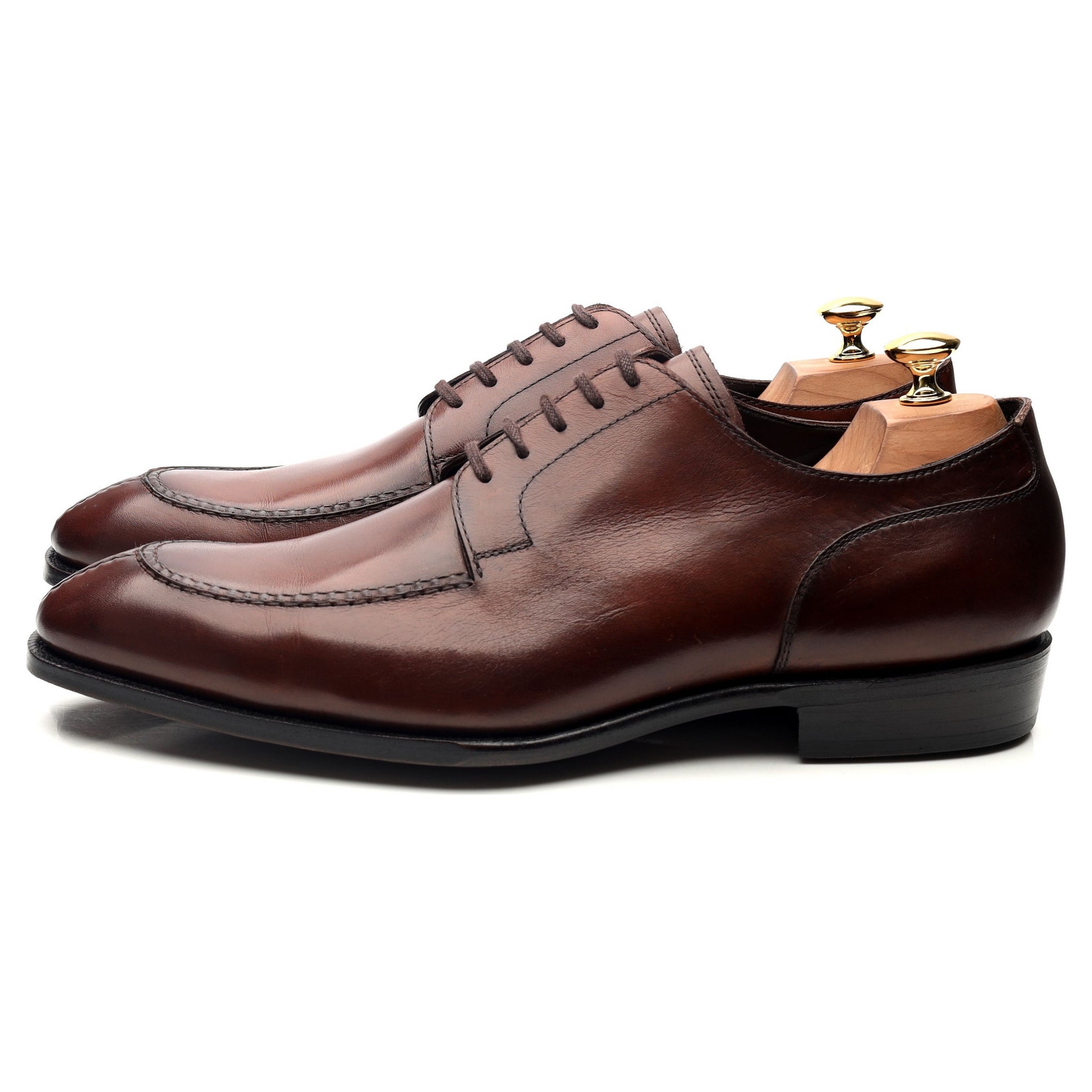 CNES Shoemaker STD derbies cuir marron UK 10.5 E