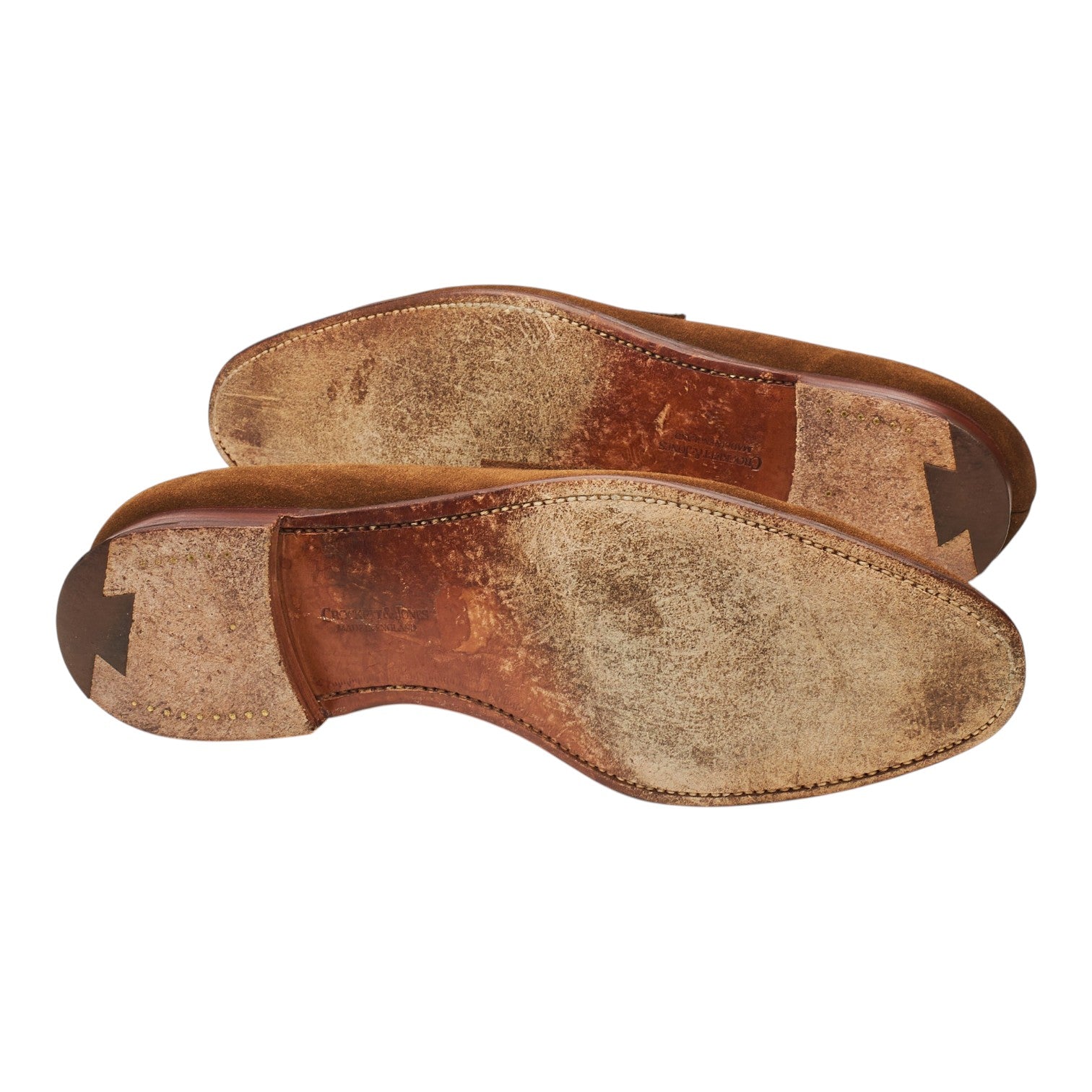 Crockett & Jones Sydney mocassins marron 9,5 daim