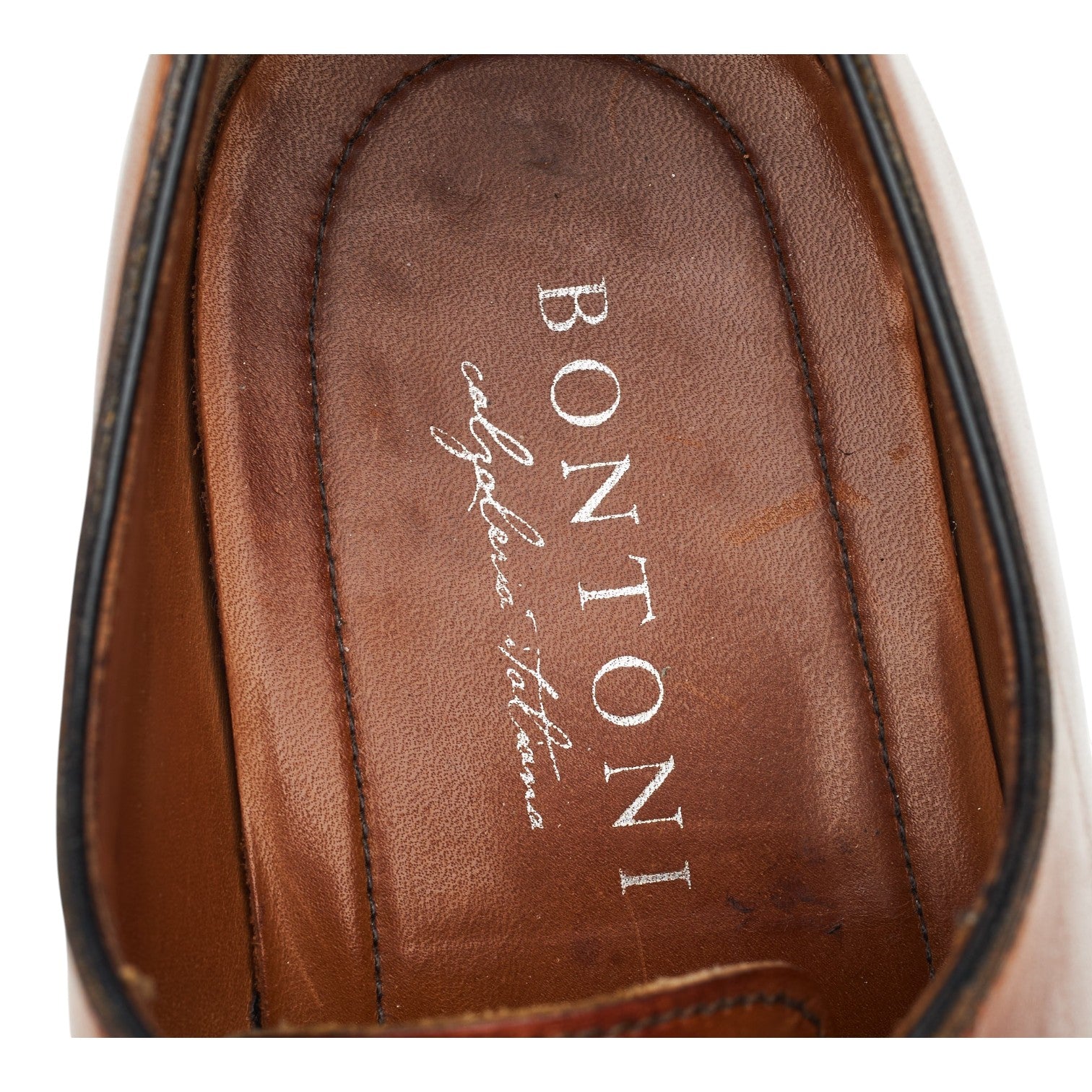 Bontoni Vittorio II richelieu cuir marron UK 9