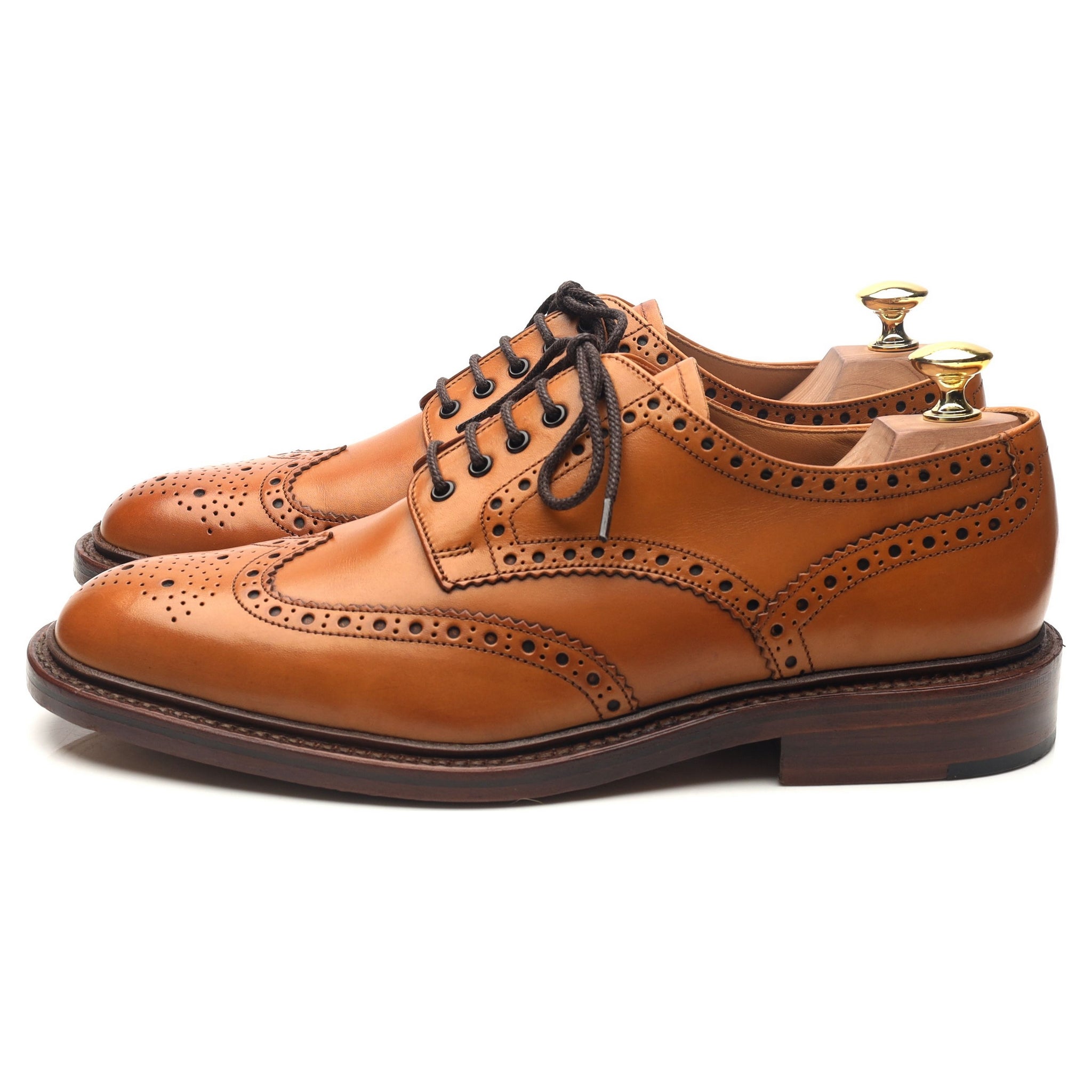 Loake 1880 Chester 2 derby cuir marron UK 8