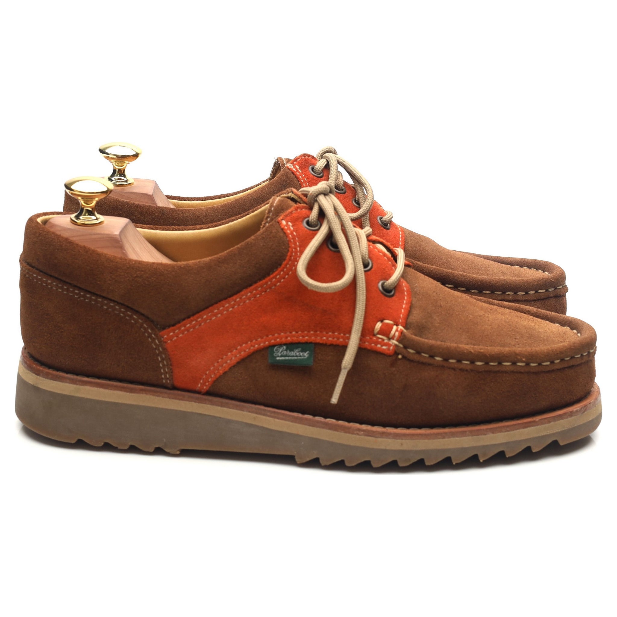 Paraboot Thiers chaussures bateau daim marron UK 8