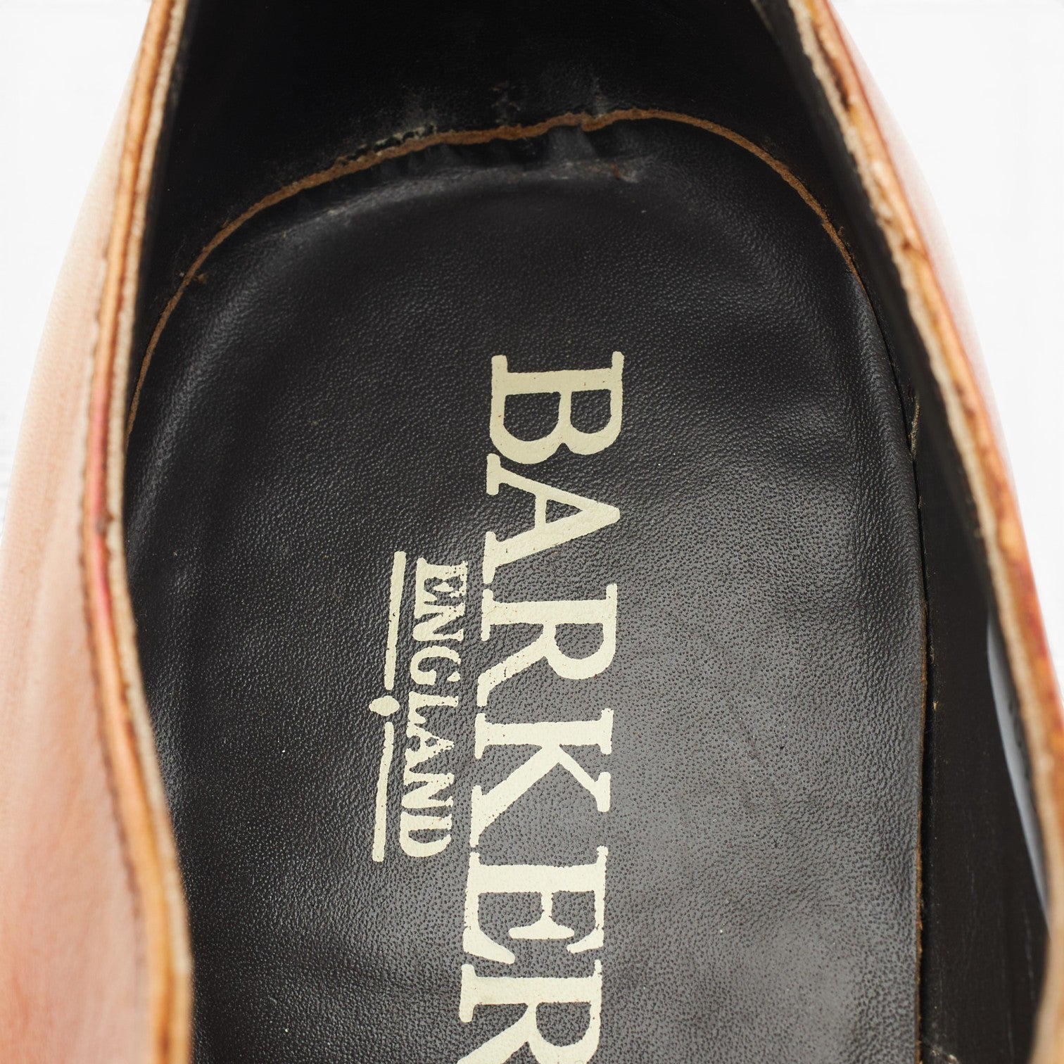 Barker Flynn richelieu cuir marron clair UK 9,5 G