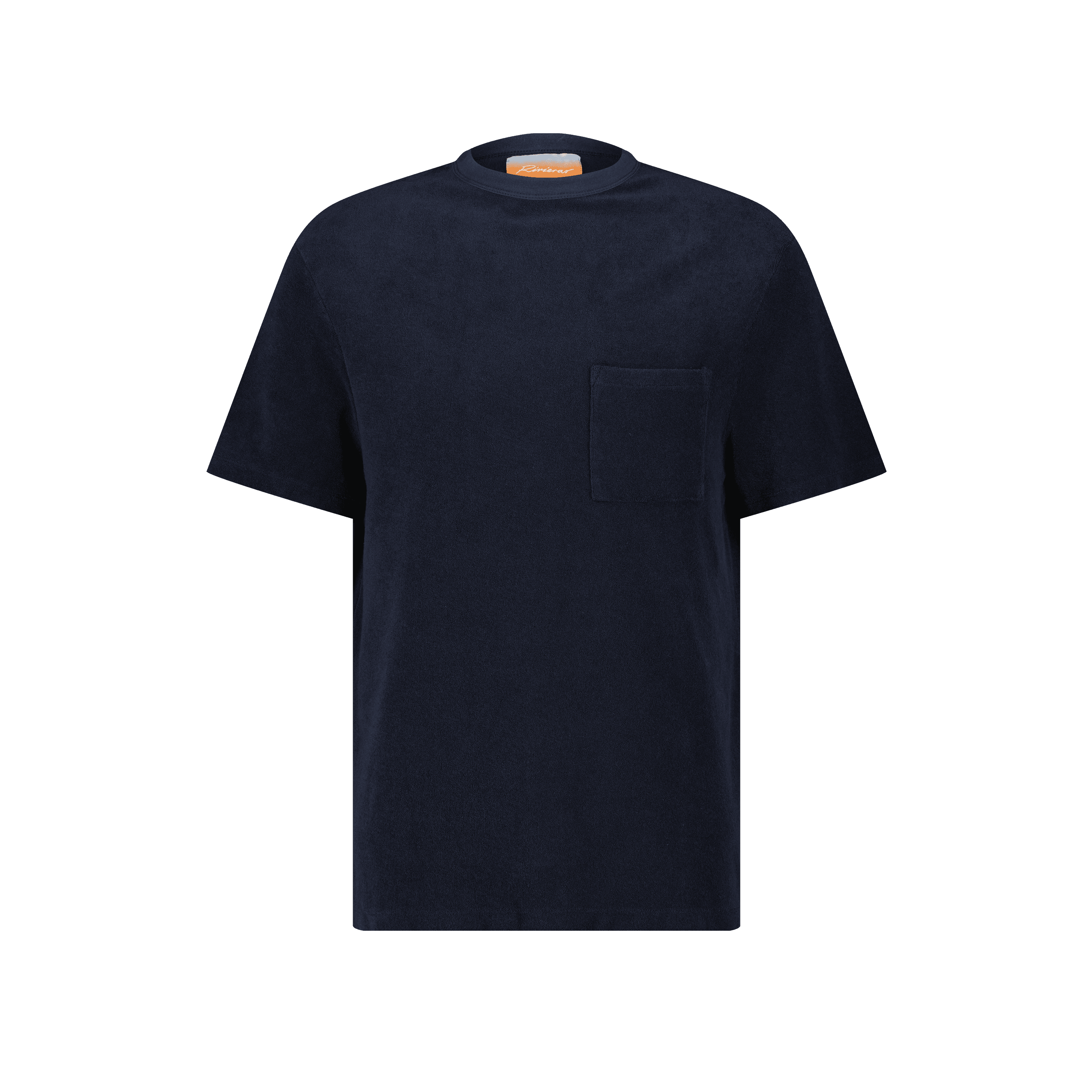 Rivieras Éponge TS04 T-shirt Marine 100% Coton