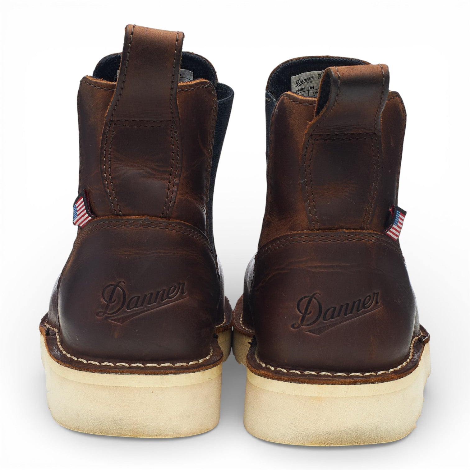 Danner Bull Run boots chelsea cuir marron UK 7 femme