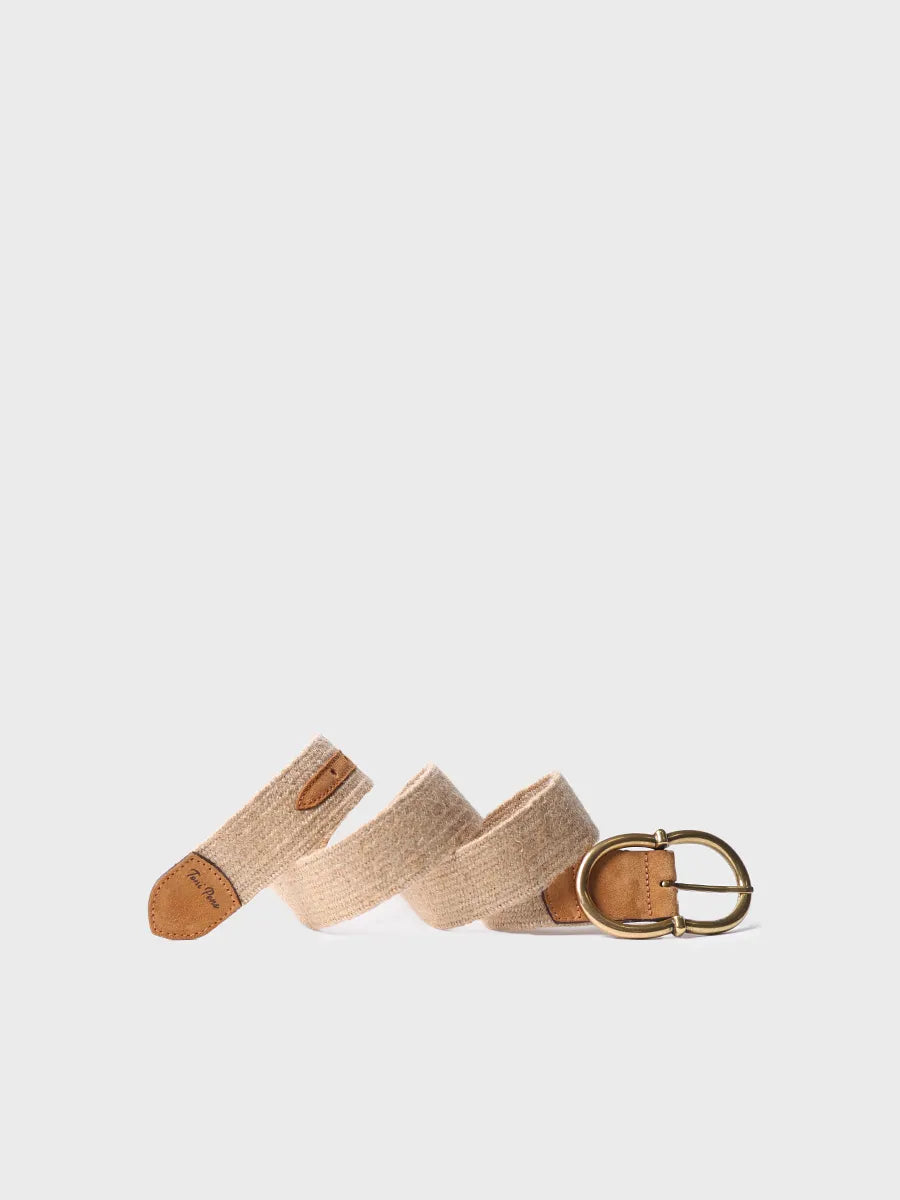 Toni Pons Nela ceinture femme jute naturel élastique