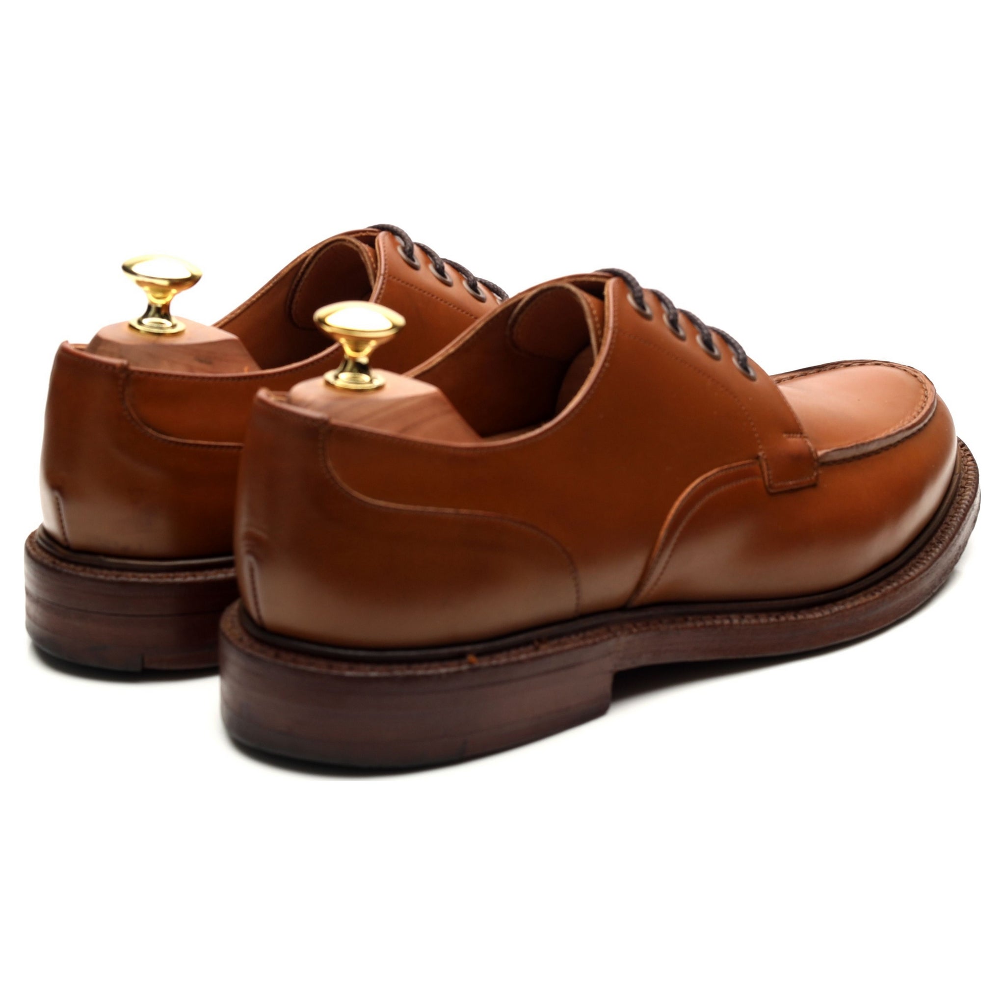 Church's Brixham derby cuir marron clair UK 8 semelle cuir