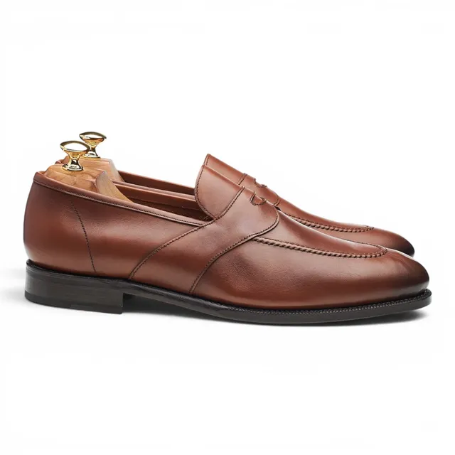 Sons Of Henrey Thomas mocassin cuir marron 10,5