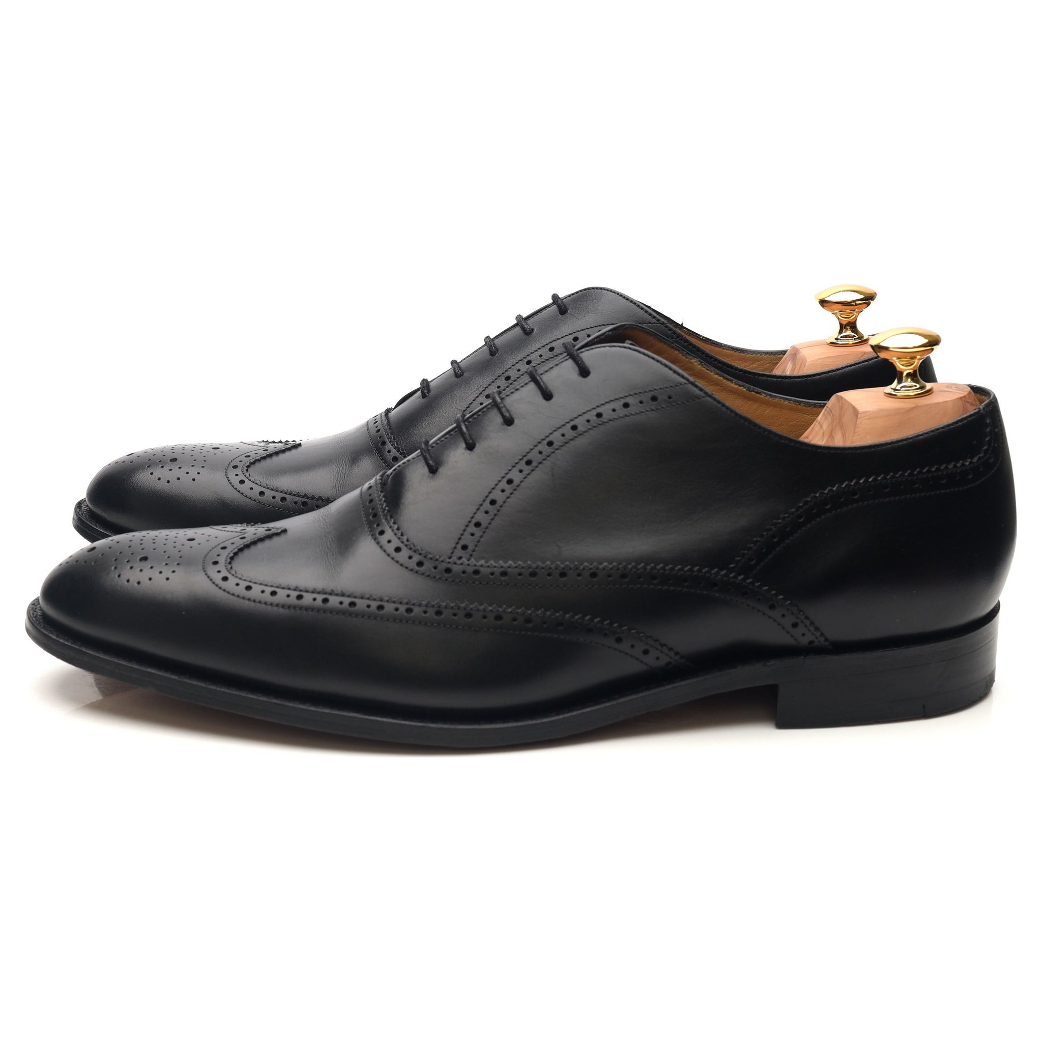 Barker Newport derbies cuir noir pointure UK 12