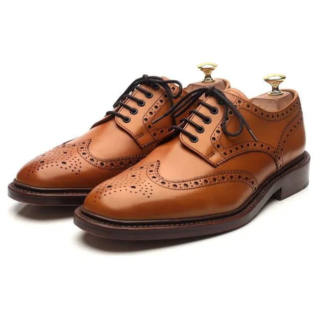 Loake 1880 Chester 2 derby cuir marron UK 8