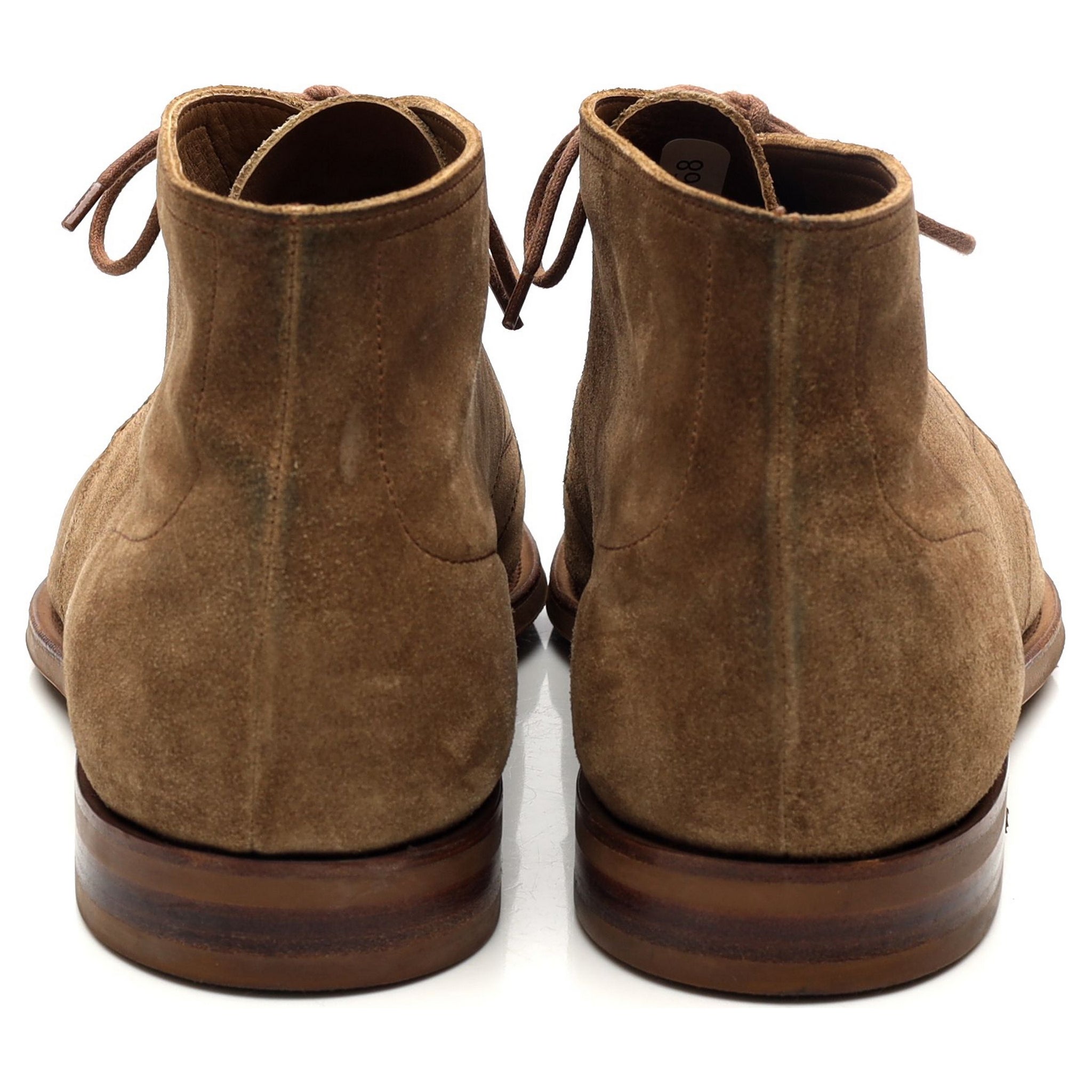 Edward Green Shanklin boots chukka daim marron pointure UK 9