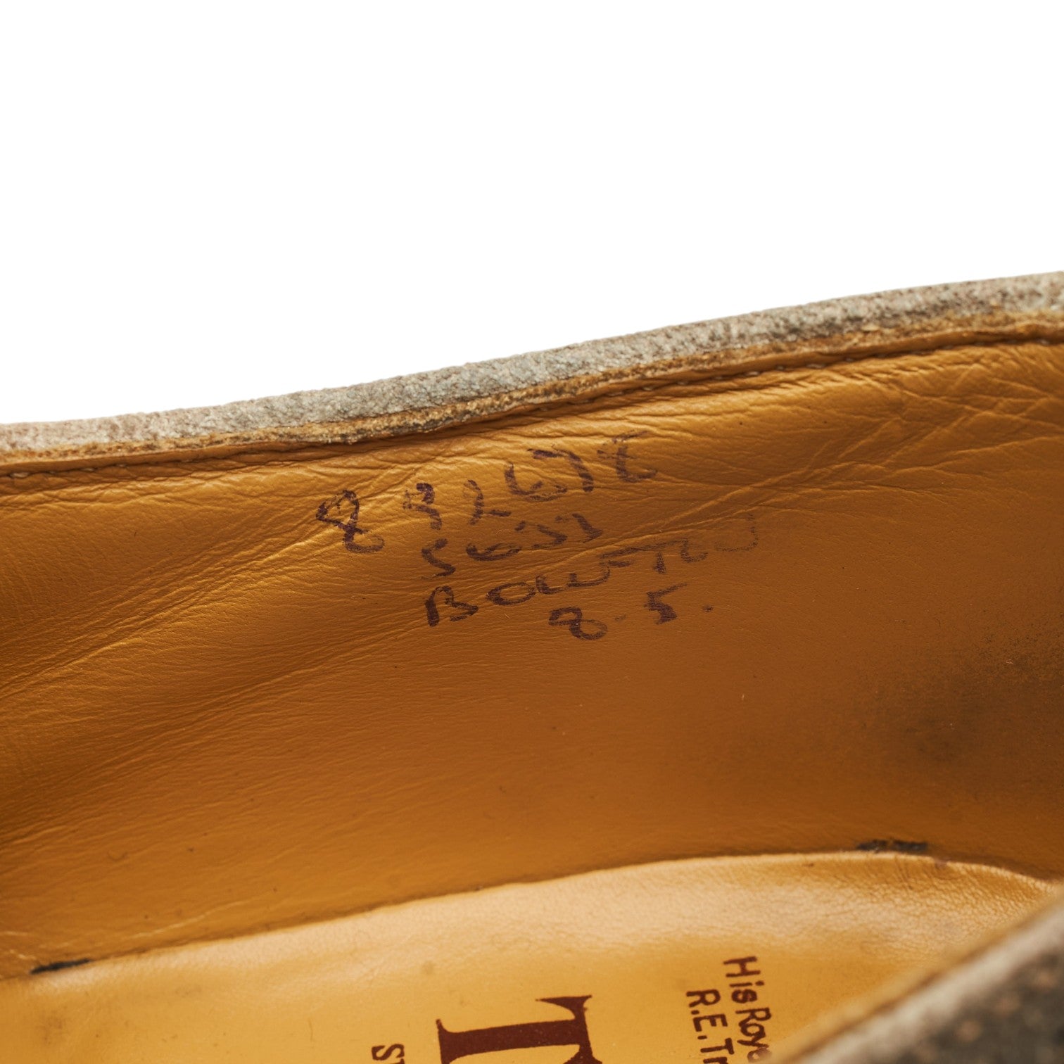Tricker's Bourton derby daim pierre UK 8