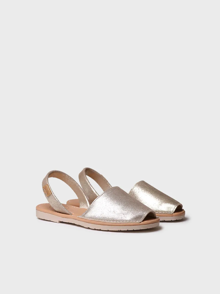 Toni Pons Mao-Qt sandale cuir champagne 1 cm