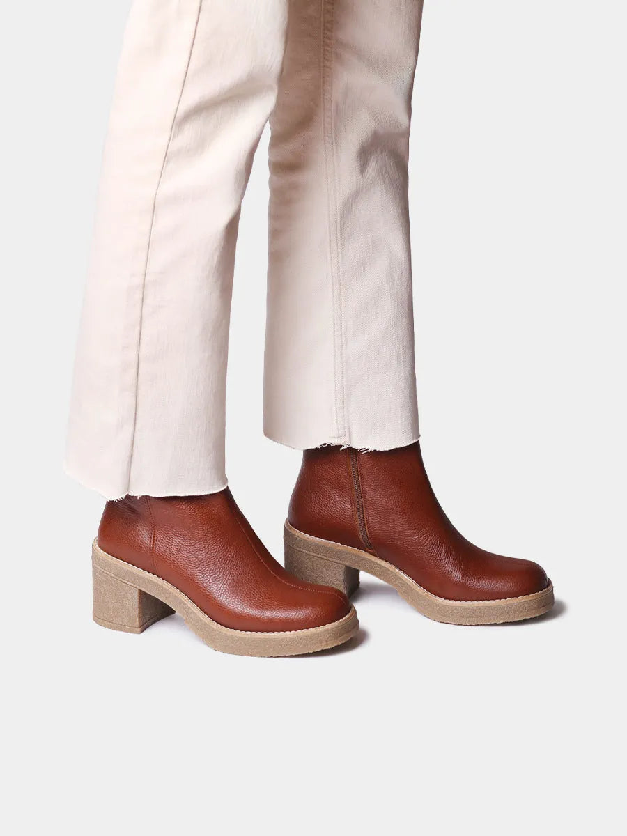 Toni Pons Piani-PO bottines cuir talon bloc 7 cm