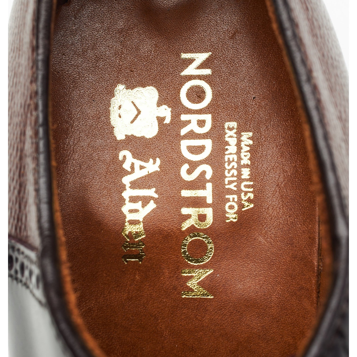 Nordstrom D3306 Richelieu cordovan bordeaux pointure UK 7.5