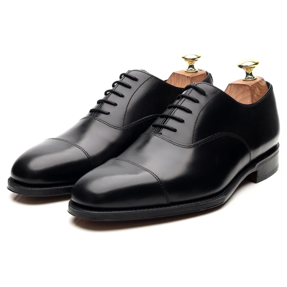 Loake 1880 Aldwych richelieu cuir noir UK 7