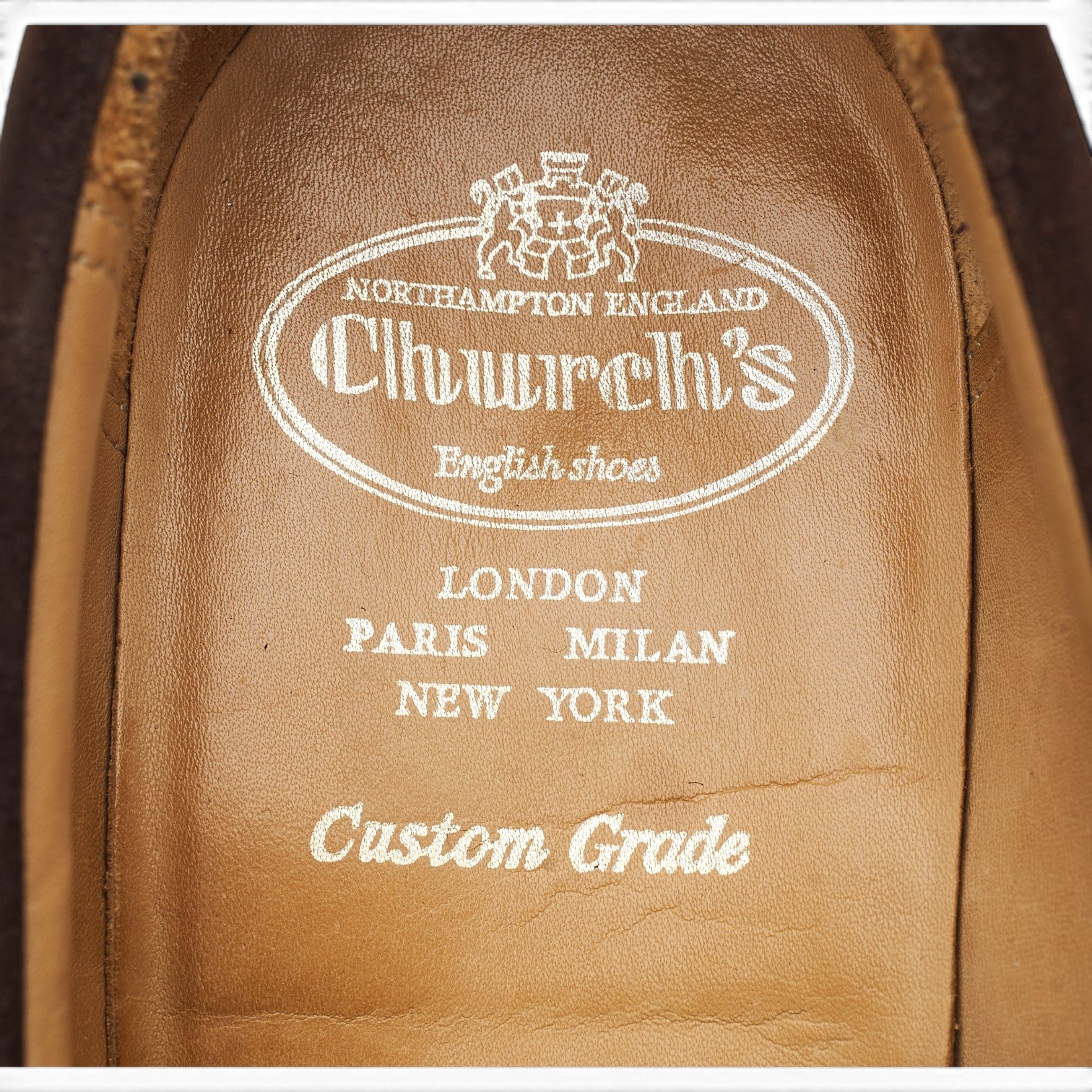Church's Darwin mocassin suède marron UK 9