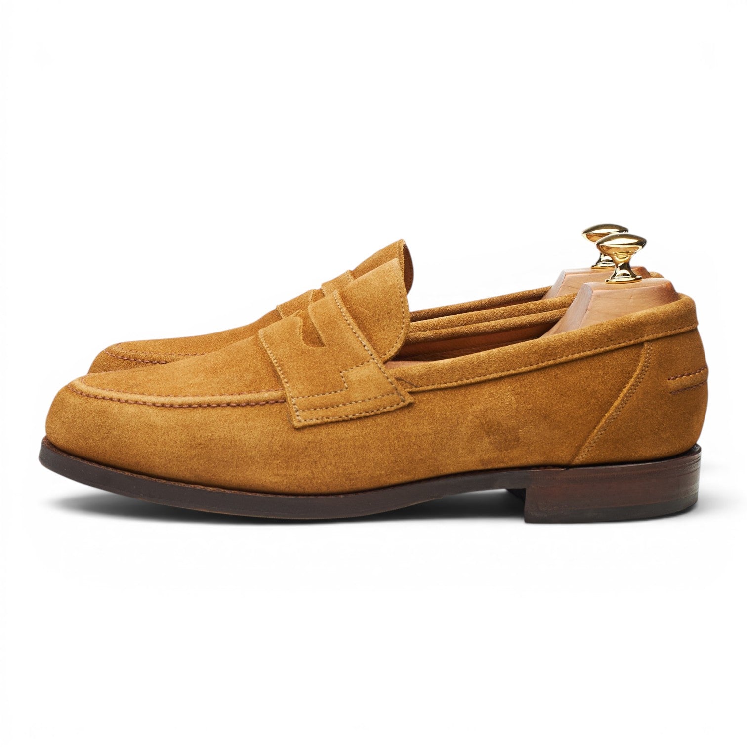 Shipton & Heneage Grenada mocassins daim sable UK 10
