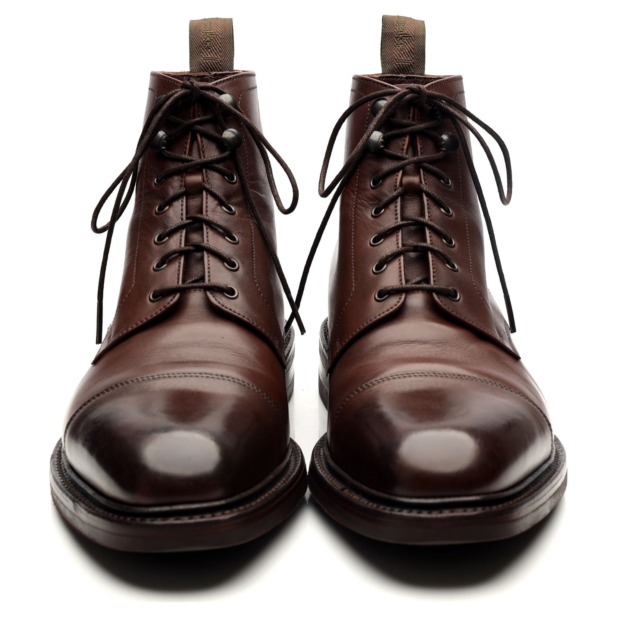 Loake 1880 Roehampton boots cuir marron foncé UK 8,5