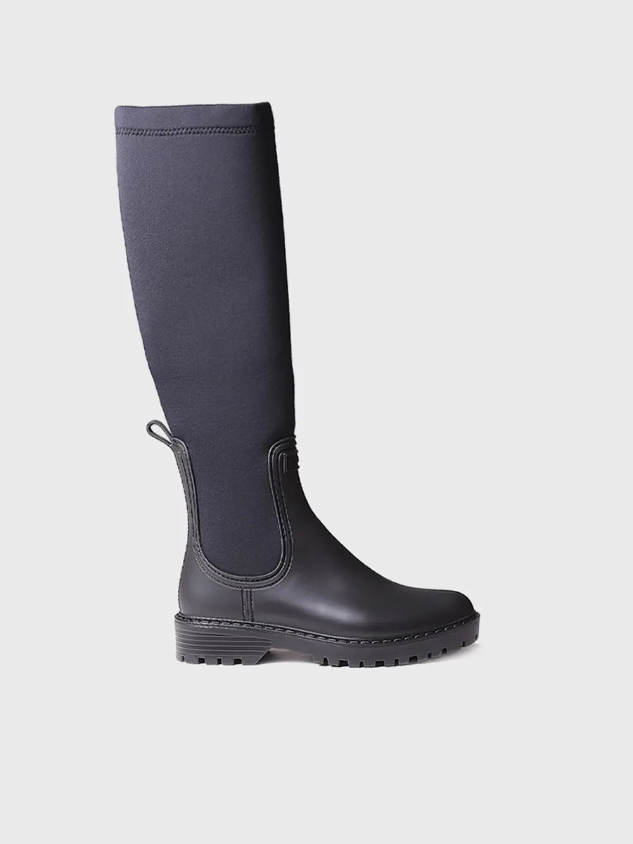 Toni Pons Cardiff bottes de pluie hautes noires