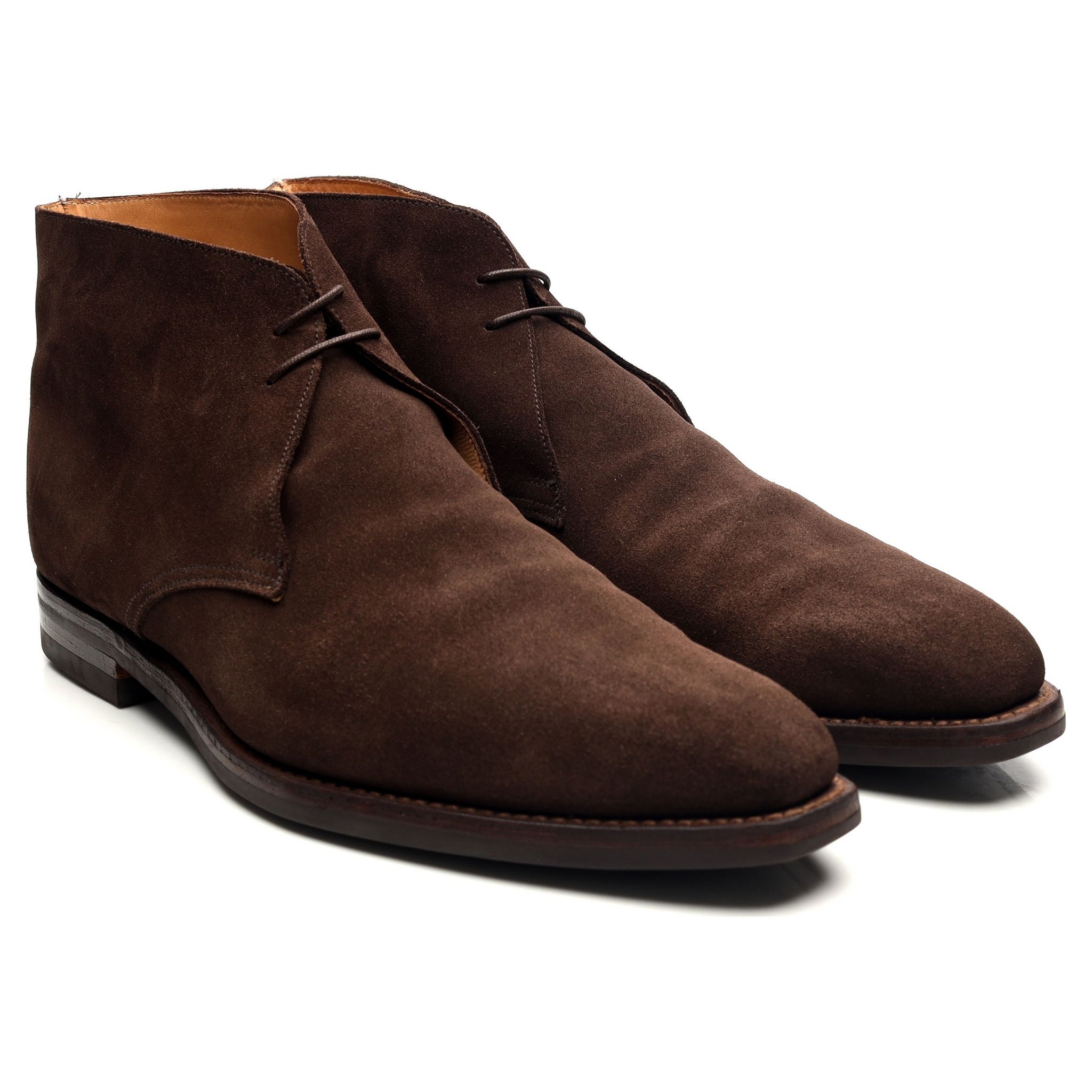 Crockett & Jones Tetbury bottines chukka daim UK 12