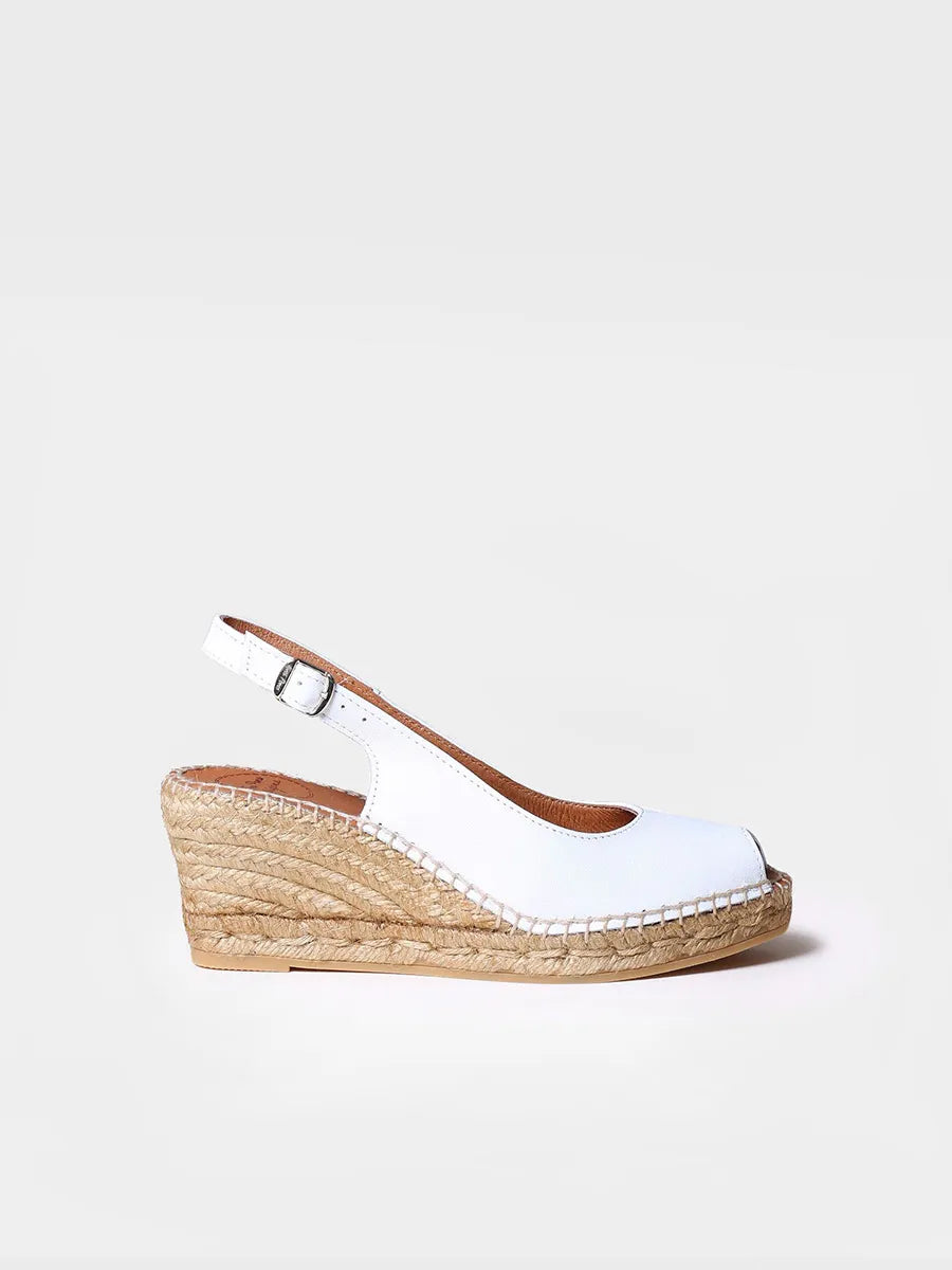 Toni Pons Croacia espadrille compensée bout ouvert