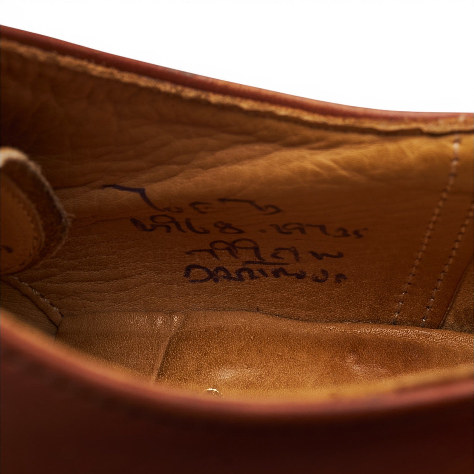 Church's Dartmoor derbies cuir marron UK 7 bout golf
