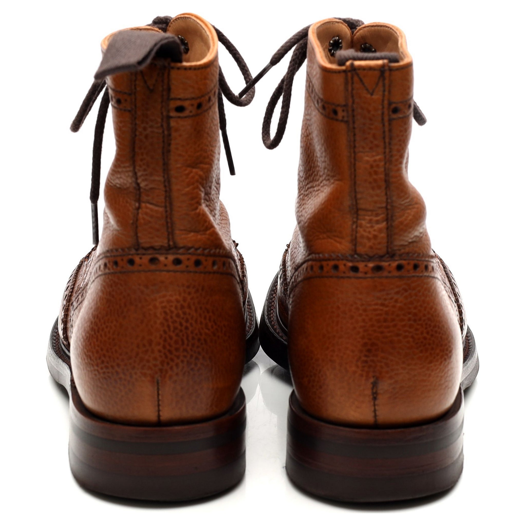 Cheaney Olivia bottines brogues cuir marron 38