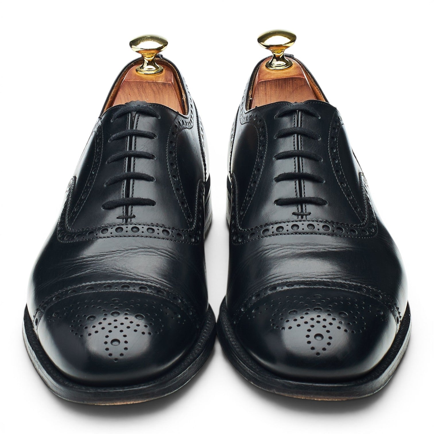 Church's Diplomat Oxford cuir noir pointure UK 8