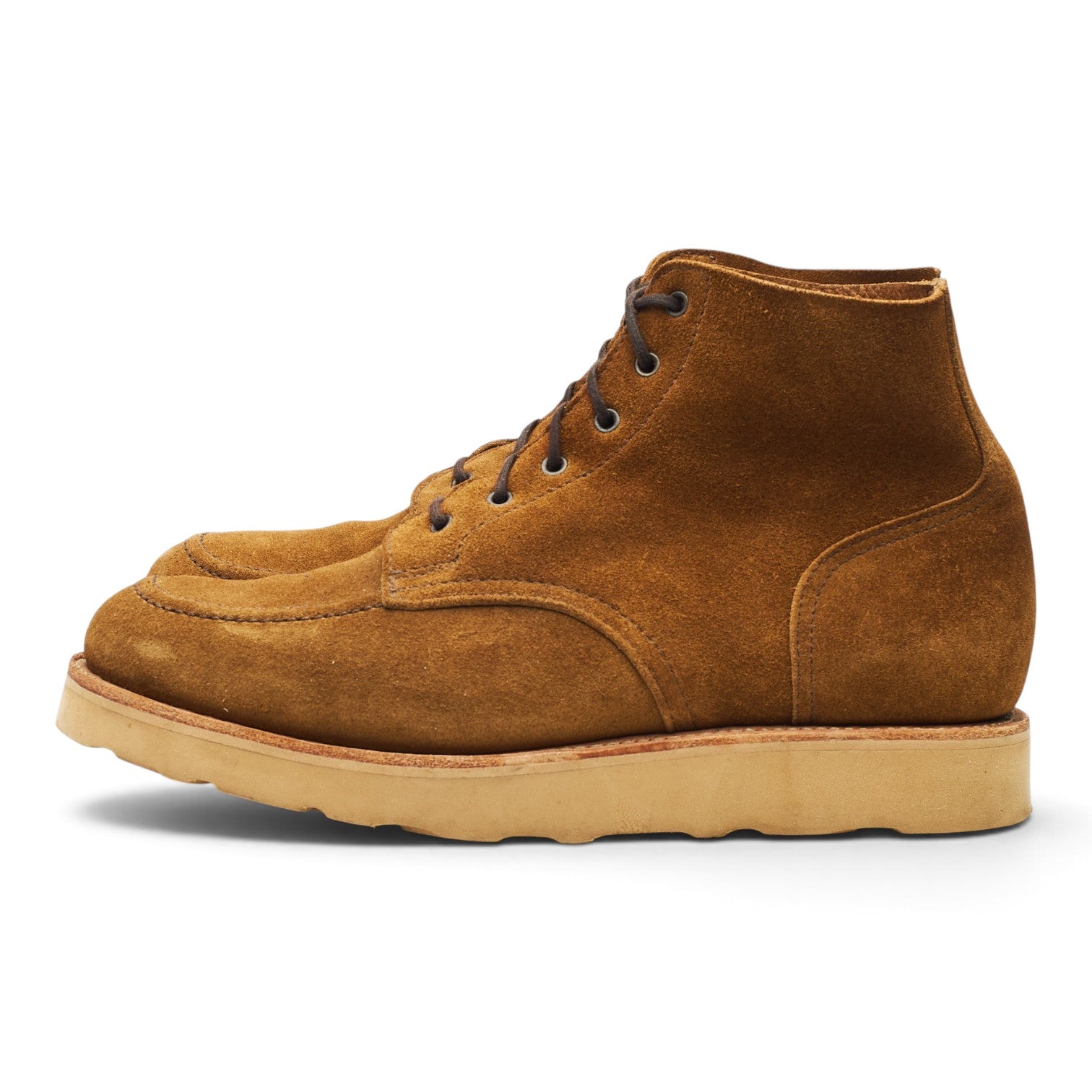 Sanders Wilson boots suède tabac UK 9